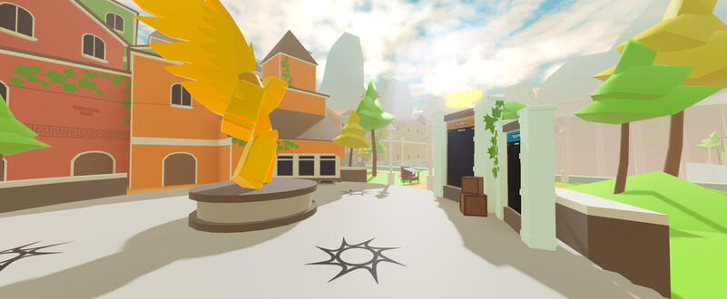 Low Poly Lobby - Spawn