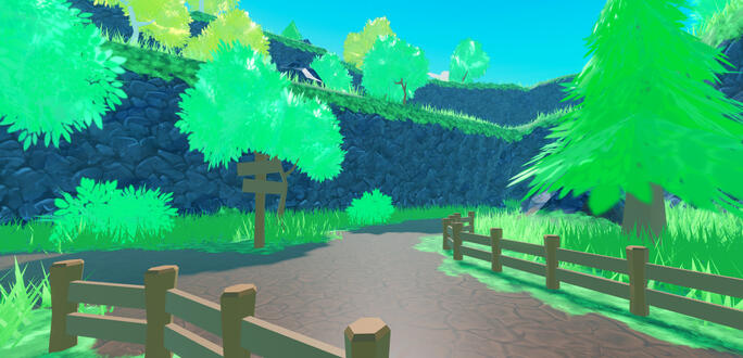 Low Poly Forest (Pre Made Terrain Textures)